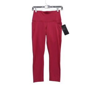 90 Degree by Reflex Hi Rise Side Pocket Capri Leggings Womens XS